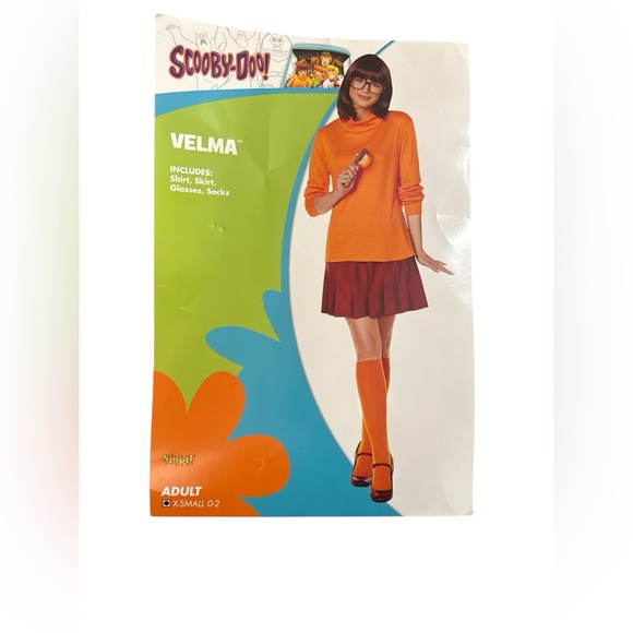 Scooby-Doo Velma Costume Set - Picture 2 of 6